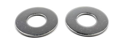 1/2 Chrome Stainless Steel Flat Washer 18-8 Flat Washer 1-1/4 OD (25 Pieces) in Saudi Arabia