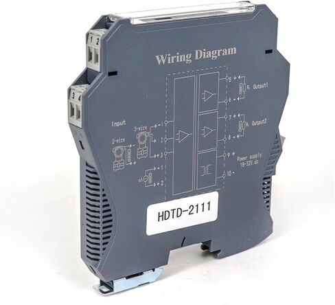 1pcs 220V Power supplyAnalog Inputs Signal Isolated Transmitter 10V 4 20Ma Signal Isolator(1-5V in_220V_0-20MA) in Saudi Arabia
