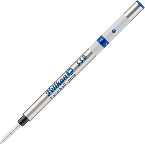 Pelikan 338 Rollerball Refill, For Pelikan Rollerball Pens, Fine Point, Black Ink, 1 Each (908483) in Saudi Arabia