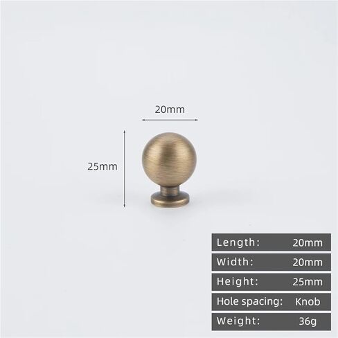 Antique Brass Retro Cabinet Solid Furniture Hardware Drawer Handle 1Pcs(1029-3-20-Antique) in Saudi Arabia