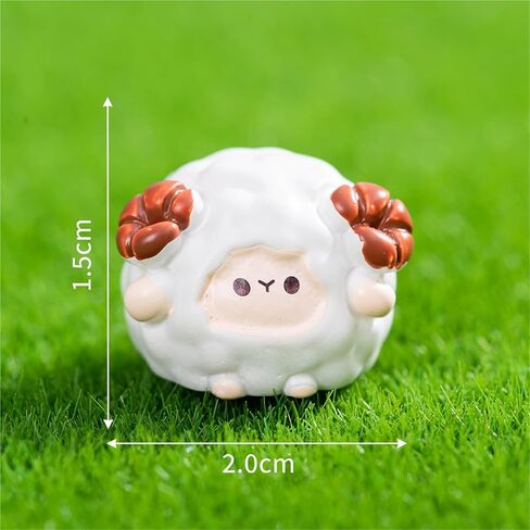 Cute Mini Creative Lamb,Sheep Hinge Heads Decorative Topper Set 6PCS, Home Decoration,Magnetic Hinge Head Toppers Door Hinge in Saudi Arabia