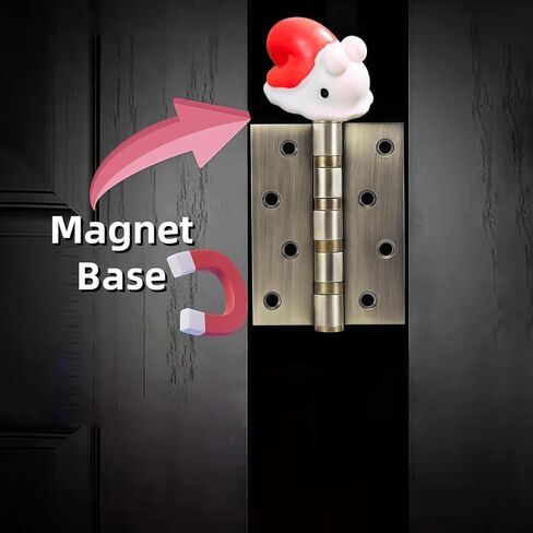 Cute Mini Creative Little Snail Hinge Heads Decorative Topper Set 6PCS, Home Decoration,Magnetic Hinge Head Toppers Door Hinge in Saudi Arabia