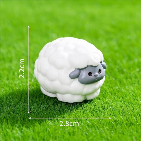 Cute Mini Creative Lamb,Sheep,Goat, Antelope Hinge Heads Decorative Topper Set 6PCS, Home Decoration,Magnetic Hinge Head Toppers Door Hinge in Saudi Arabia