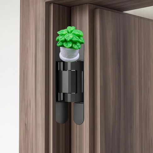 Cute Mini Creative Potted Grass Hinge Heads Decorative Topper Set 6PCS, Home Decoration,Magnetic Hinge Head Toppers Door Hinge in Saudi Arabia