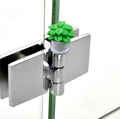 Cute Mini Creative Potted Grass Hinge Heads Decorative Topper Set 6PCS, Home Decoration,Magnetic Hinge Head Toppers Door Hinge in Saudi Arabia