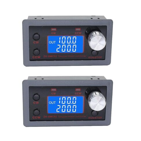 2PCS SMC02 DC 5-30V 4A Stepper Motor Driver Controller Integrated Board Forward Reverse Pulse Speed Angle Control Module PLC Serial Communication ZK-SMC02 in Saudi Arabia