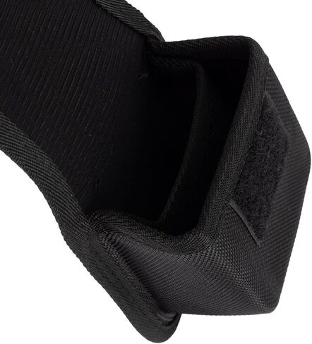 RYNO GEAR Ballistic Nylon Single & Double Narcan Nasal Spray Case, Snap and Slide Backing Nasal Spray Holder (Black with Red Snap) (Double Narcan) in Saudi Arabia