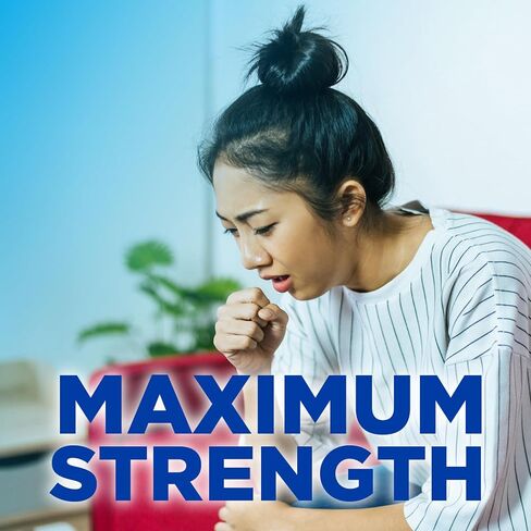 Amazon Basic Care Maximum Strength Chest Congestion and Mucus Relief, Guaifenesin Extended-Release Tablets, 1200 mg 14 Count 1 Pack in Saudi Arabia