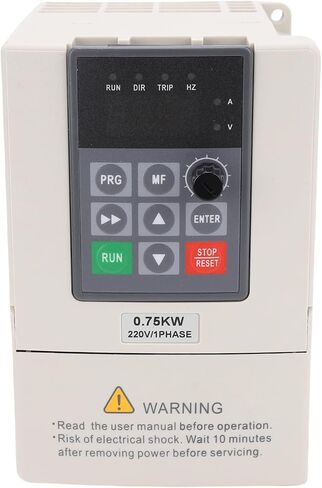 Fafeicy 0.75KW Vector Frequency Converter Single to 3 Phase Inverter High to 3PH Variable Frequency Drive AC220V Input for CNC Machines in Saudi Arabia