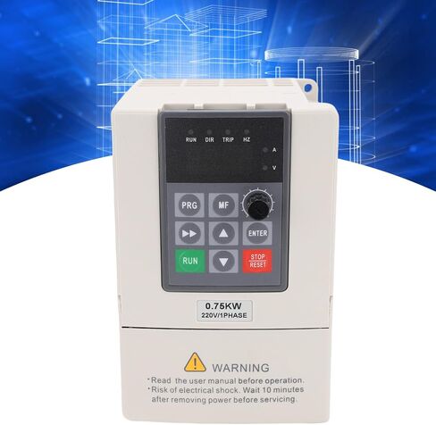 Fafeicy 0.75KW Vector Frequency Converter Single to 3 Phase Inverter High to 3PH Variable Frequency Drive AC220V Input for CNC Machines in Saudi Arabia