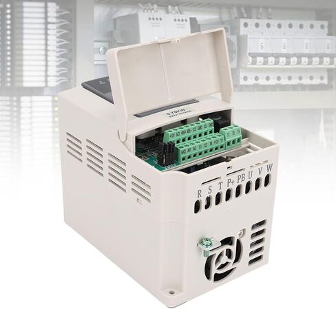 Fafeicy 0.75KW Vector Frequency Converter Single to 3 Phase Inverter High to 3PH Variable Frequency Drive AC220V Input for CNC Machines in Saudi Arabia