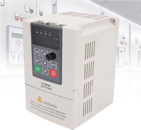 Fafeicy 0.75KW Vector Frequency Converter Single to 3 Phase Inverter High to 3PH Variable Frequency Drive AC220V Input for CNC Machines in Saudi Arabia