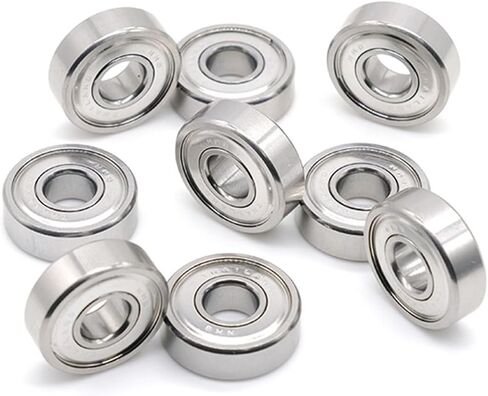 608ZZ سطح المكتب طابعة ثلاثية الأبعاد تحمل خاص 8X22X7 مم كتم سرعة مصغرة الكرات 10 قطعة in Kuwait