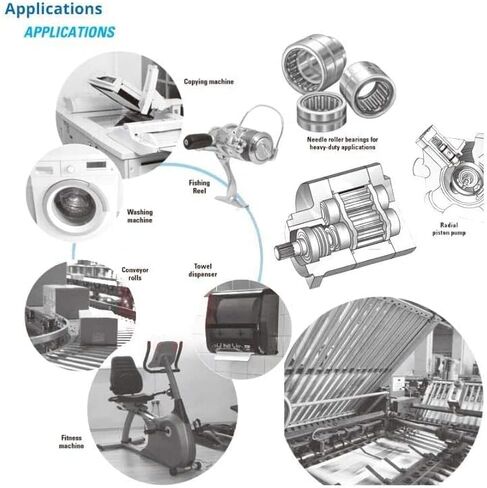 عالية السرعة NK73/35 محمل ذو بكرات إبرية تحمل 73x90x35mm محامل طوق الصلبة دون الحلقة الداخلية NK7335 in Kuwait