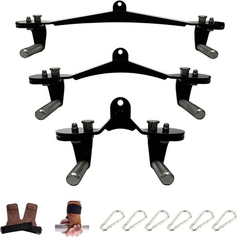 مرفق شريط السحب LAT مع مقابض دوارة 360 درجة، قبضة تجديف قابلة للتعديل لآلة الكابلات، تدريب الظهر، تمرين العضلة ذات الرأسين ثلاثية الرؤوس، شريط سحب LAT للجيم المنزلي in Kuwait