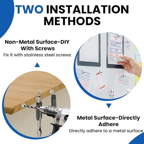 20 قطعة من مغناطيسات أقراص النيوديميوم مع فتحات، مغناطيسات أرضية نادرة قوية بوزن 18 رطلاً مع براغي لتعليق المطبخ، وتخزين الأدوات، والتركيب على الحائط (0.63 × 0.19 بوصة) in Kuwait