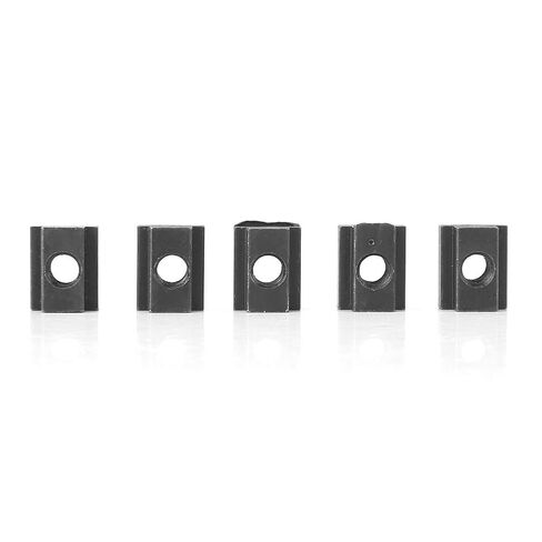 5 pcs Black Oxide Finish T Slot Nuts M8/10 Threads T Sliding Nut Fasteners Fit Into T-slots In Machine Tool Tables(M8) in Saudi Arabia