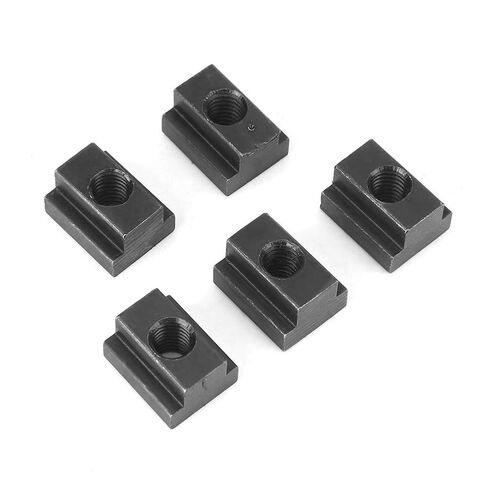 5 pcs Black Oxide Finish T Slot Nuts M8/10 Threads T Sliding Nut Fasteners Fit Into T-slots In Machine Tool Tables(M8) in Saudi Arabia
