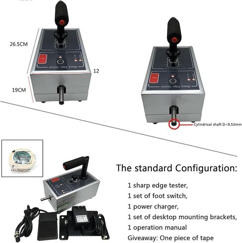 Electric Sharp Edge Tester, Electrical Metal Product Safety Testing Instrument, Visual Panel Design, Precision, Durability and High Accuracy, for Toys, Electrical Appliances in Kuwait