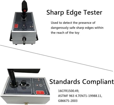 Electric Sharp Edge Tester, Electrical Metal Product Safety Testing Instrument, Visual Panel Design, Precision, Durability and High Accuracy, for Toys, Electrical Appliances in Kuwait