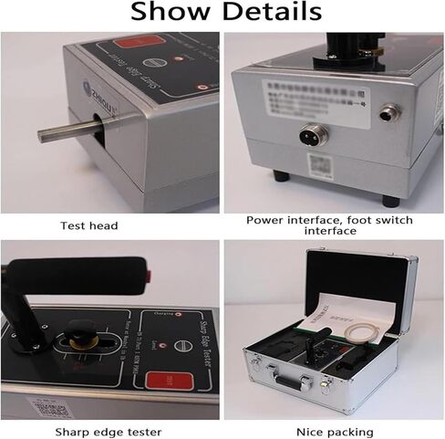 Electric Sharp Edge Tester, Electrical Metal Product Safety Testing Instrument, Visual Panel Design, Precision, Durability and High Accuracy, for Toys, Electrical Appliances in Kuwait