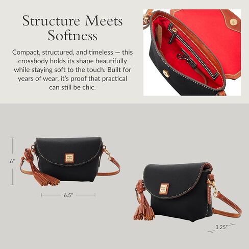 حقيبة يد Dooney & Bourke ، حقيبة سرج Crossbody Crossbody Pebble in Kuwait