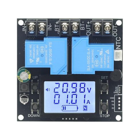DC10-110V الفولتميتر كولوم متر الجهد فاحص/ مختبر التيار الكهربائي شحن البطارية والتفريغ حماية مؤشر قدرة البطارية in Saudi Arabia
