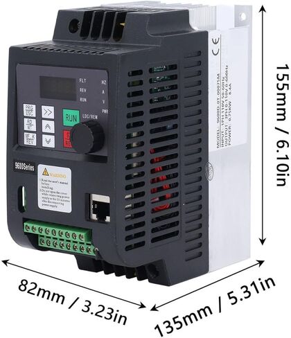 0.75kW 8.4A Single Frequency to 3 Phase Converter with PID Controller, Multiple Protection, Multiple Control Ports in Saudi Arabia