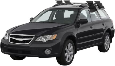 Precut Windows Tint Film All Sides Sun Sun Flocking Protection Privacy Anti Shatter Glass 2 Ply Film أي مجموعة الظل للونت لـ Subaru Outback 2005-2009 in Kuwait