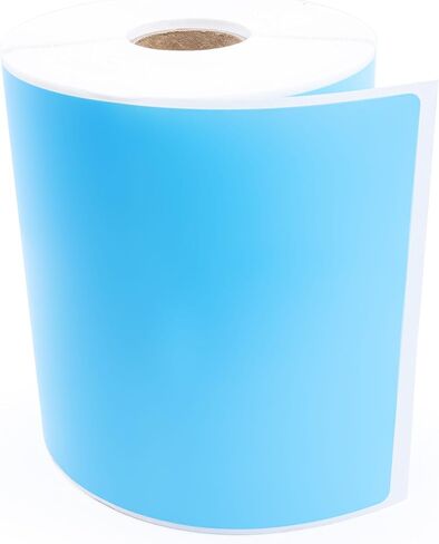 Dymo LV-1744907 Compatible 4x6 Blue Shipping Labels – 220 Direct Thermal Labels, Compatible with Dymo LabelWriter 4XL, Blue Label Rolls for USPS, UPS, FedEx, Etsy & Ebay in Saudi Arabia