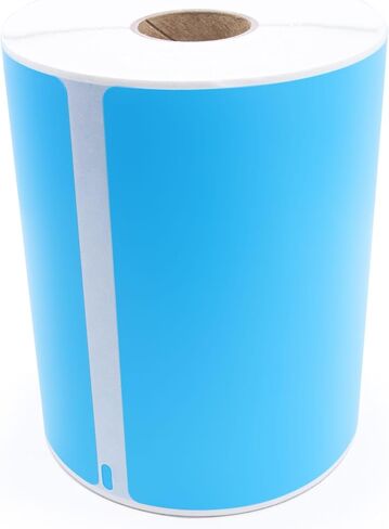 Dymo LV-1744907 Compatible 4x6 Blue Shipping Labels – 220 Direct Thermal Labels, Compatible with Dymo LabelWriter 4XL, Blue Label Rolls for USPS, UPS, FedEx, Etsy & Ebay in Saudi Arabia