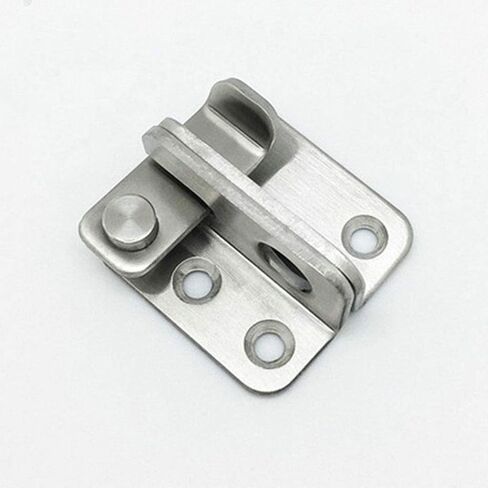 Slide Latch,Gate Bolt Lock,Bolt Sliding Door Lock, 2.8MM Thickening Bolt Lock Hardware Stainless Steel Home Gate Safety Security Anti-Theft Door Guard Home in Saudi Arabia