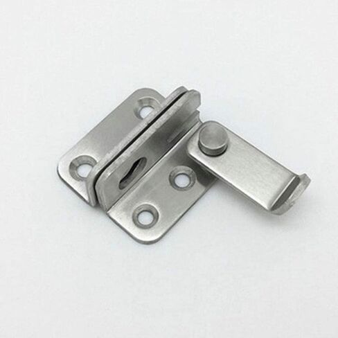 Slide Latch,Gate Bolt Lock,Bolt Sliding Door Lock, 2.8MM Thickening Bolt Lock Hardware Stainless Steel Home Gate Safety Security Anti-Theft Door Guard Home in Saudi Arabia