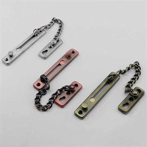 Chain Lock Stainless Steel Anti-Theft Chain Door Buckle Anti-Theft Lock Home Thickened Anti-Theft Buckle in Saudi Arabia