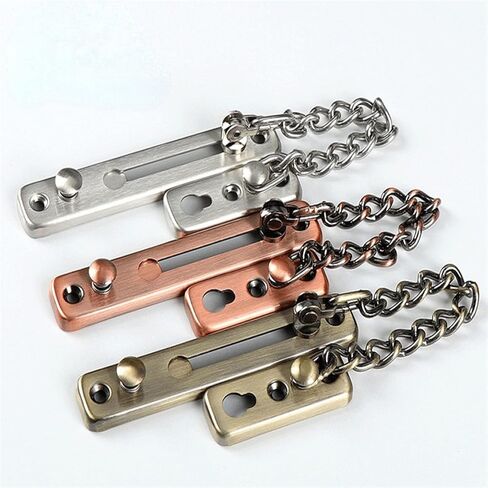 Chain Lock Stainless Steel Anti-Theft Chain Door Buckle Anti-Theft Lock Home Thickened Anti-Theft Buckle in Saudi Arabia