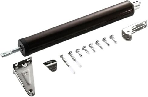 باب من سبائك الألومنيوم أقرب إلى 90 درجة جهاز إغلاق معدني عازلة قابلة للتعديل 35 كجم أجهزة أثاث لتحديد المواقع (فضي) in Kuwait