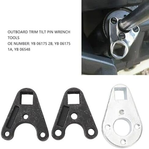 Aramox Outboard Trim Tilt Pin Wrench Tool Set MT0004 MT0006 MT0009, Replaces YB 06175 2B YB 06175 1A YB 06548 for Hydraulic Trim Tilt & Steering End Caps in Kuwait