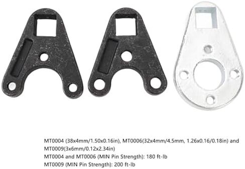 Aramox Outboard Trim Tilt Pin Wrench Tool Set MT0004 MT0006 MT0009, Replaces YB 06175 2B YB 06175 1A YB 06548 for Hydraulic Trim Tilt & Steering End Caps in Kuwait