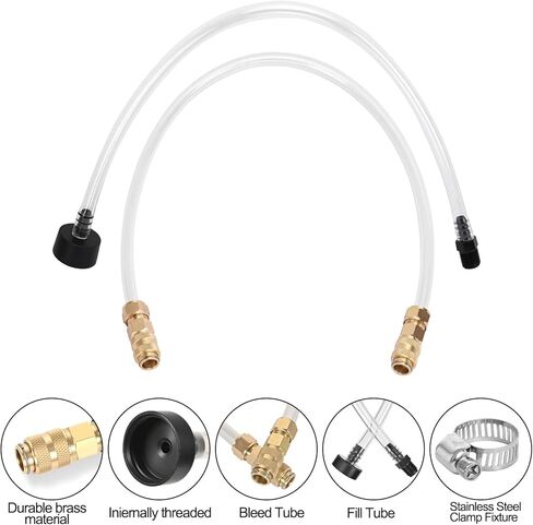 مجموعة تنزف التوجيه الهيدروليكي من Seastar - تنزف التوجيه البحري وصيانة التوجيه الهيدروليكي، موصلات سريعة مانعة للتسرب، متوافقة مع أنظمة التوجيه الهيدروليكية Seastar وغيرها in Kuwait