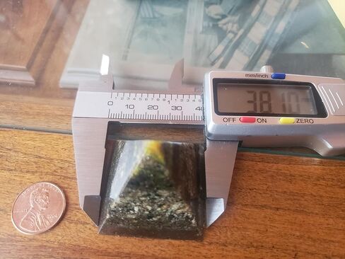 Radioactive Uranium Ore Pyramid for Science, Collecting, Safe Handling of Radioactive Material. Geiger Check, Cloud Chamber, Uranium Glass... (Small) in Saudi Arabia