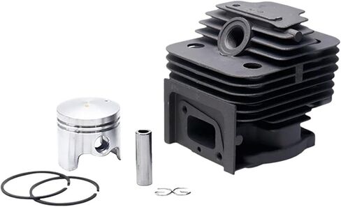 Cylinder Piston Ring Gasket, 40Mm Lawn Mower Cylinder Assembly Piston Kit Compatible with 1E40F 1E40-5 1E44F Parts in Saudi Arabia