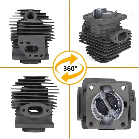 Cylinder Piston Ring Gasket, 36MM Cylinder Piston Kit Compatible TL33 1E36F-2GN B33B 33CC Brush Cutter Spare Parts in Saudi Arabia