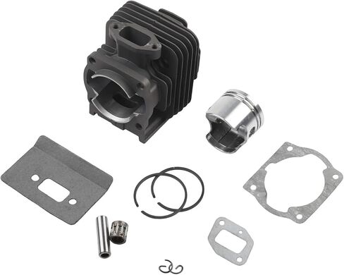 Cylinder Piston Ring Gasket, 44mm Cylinder Piston Kit Compatible 52CC 44F 5 Brush Cutter Improved Resistance in Saudi Arabia