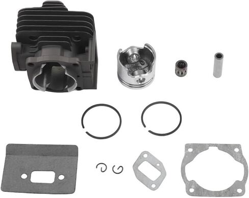 Cylinder Piston Ring Gasket, 44mm Cylinder Piston Kit Compatible 52CC 44F 5 Brush Cutter Improved Resistance in Saudi Arabia