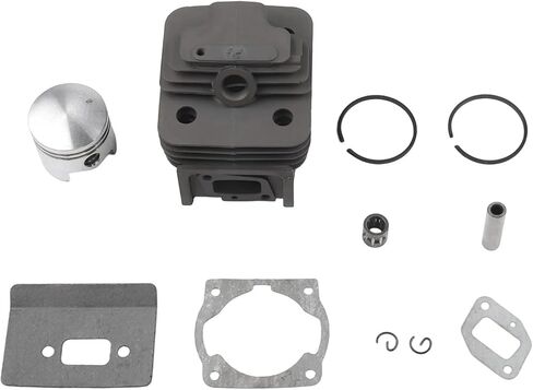 Cylinder Piston Ring Gasket, 44mm Cylinder Piston Kit Compatible 52CC 44F 5 Brush Cutter Improved Resistance in Saudi Arabia