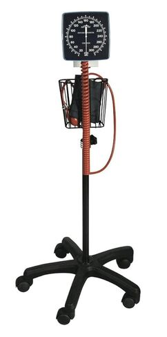 Medline Mobile Aneroid Blood Pressure Monitor, Stand Included, Precise, Portable, and User-Friendly BP Cuff with Clear Gauge, Adult Size in Saudi Arabia