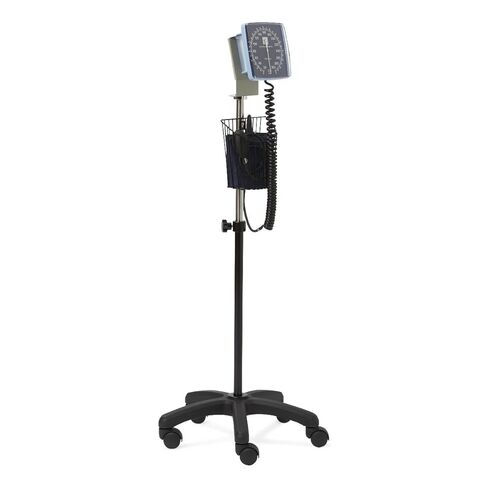Medline Mobile Aneroid Blood Pressure Monitor, Stand Included, Precise, Portable, and User-Friendly BP Cuff with Clear Gauge, Adult Size in Saudi Arabia