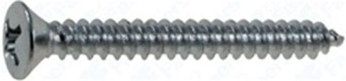 100#6X1-1/4" براغي فيليبس بيضاوية الرأس كروم in Saudi Arabia