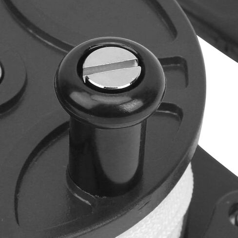 Diving Reel MultiPurpose with 289FT Line, Portable Kayak Anchor System, Blue - Durable ABS Construction, Easy Handle Buckle, Ideal for Scuba Diving Accessories (Black) in Saudi Arabia