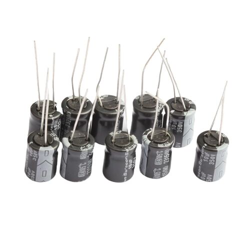 350V 10UF 10x13mm Capacitors (10pieces) in Saudi Arabia